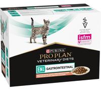 PURINA PRO PLAN Veterinary Diets En Gastrointestinal Gatto Multipack al Salmone 10X85G