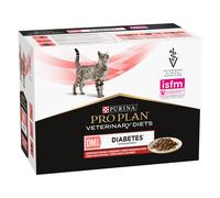 Purina Veterinary Diets DM Diabetes Multipack (10 x 85 gr): Manzo