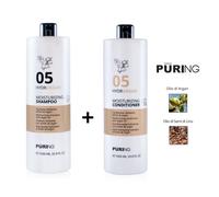 Puring 05 Hydrargan (Shampoo 1000ml + Balsamo 1000ml) con Olio di Argan
