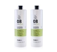Puring 08 Pureclean Purifying Shampoo Purificante Sebo Control 1000ml x 2pz