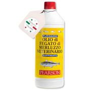 Purissimo Olio di Fegato Di Merluzzo Veterinario per Cani Gatti Cavalli e altri