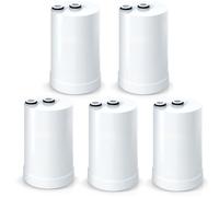 PURIT Filtri Compatibili Brita On Tap (600 L / 4 mesi) Cartuccia per Brita V-MF Riduce: cloro, PFAS, 99,99% dei batteri (5 Pezzi)
