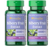 Puritano Mirtillo 4:1 Estratto 1000 MG Flavonoidi/Antiossidanti / Occhi 2X90 O