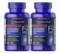 Puritan's 3X Forza 1500mg Glucosamina Condroitina e Msm 2X60 Capsule USA