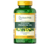 Puritans Pride - Olio di enotera, 1300 mg - 120 capsule morbide