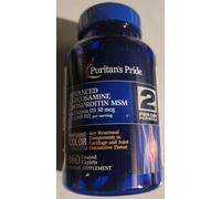 Puritan's Pride Tripla Forza 1500Mg Glucosamina Condroitina E MSM 160Caps USA