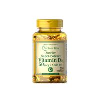 Puritan's Pride Vitamin D3 2000 IU (200 Capsule morbida)