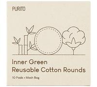 purito Inner Green Tondi in cotone riutilizzabili 1 St
