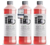 PURIVITA® Decalcificante Universale Macchina Caffè e Bollitore, 3x750ml