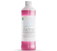 PURIVITA® Detergente per Vetri con Effetto Perline [500ML] - Concentrato 1:200 - Detergente Vetri Casa - Scudo Antigoccia - Idrorepellente Vetri Doccia - Ideale per Finestre, Specchi e Box Boccia