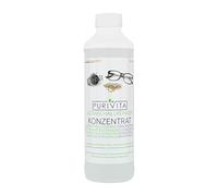 PURIVITA® Detergente Ultrasuoni Concentrato per Occhiali e Gioielli, 500ml | Liquido detergente per apparecchi a ultrasuoni - occhiali, gioielli, orologi, protesi e bite dentali, monete, concentrato
