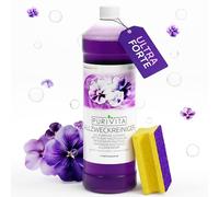 PURIVITA® Detersivo Universale Concentrato Profumato [500ML] - Floor Cleaner - All Purpose Cleaner - Detergente Neutro Universale - Liquido Pulizia Pavimento Professionale - Detersivo Pavimenti