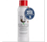 PURIVITA® Disgorgante Scarichi in Granuli Extra Forte, 500 g | Sblocca capelli, grassi e ingorghi, per cucina, bagno, doccia e WC, azione 2 in 1 anti-odori, agisce in circa 30 minuti