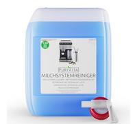 PURIVITA® Pulitore del Sistema del Latte per Macchine da Caffè [5000 ML] - Detergente per Systema del Latte - Sistema Pulizia Latte per De Longhi, Jura, Krups, Nespresso & Philips
