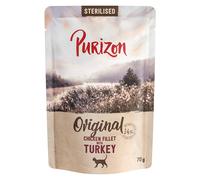 Purizon Adult Sterilised 24 x 70 g - senza cereali - Filetto di pollo con tacchino