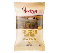 Prezzo speciale! Purizon Alimenti senza cereali per gatti - 150 g Crocchette Adult Pollo & Pesce