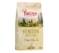 Purizon Crocchette per gatto - 400 g crocchette Purizon Adult Cervo & Pesce