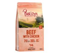 Prezzo speciale! 2 x 400 g Purizon Gatto - Adult Manzo & Pollo