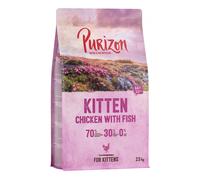 Purizon Kitten Pollo & Pesce - senza cereali Crocchette per gatto - 2,5 kg