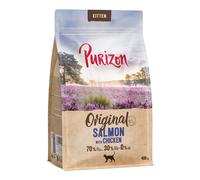 Purizon Kitten Salmone con Pollo - senza cereali Crocchette per gatto - 400 g