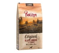 10 + 2 kg gratis! Purizon Crocchette per cani - Large Black Angus con Tacchino