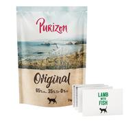 Purizon Original Agnello con Pesce - senza cereali - 2 kg - NUOVO!