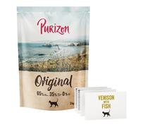 Purizon Original Cervo & Pesce - senza cereali - 2 kg - NUOVO!