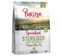 Purizon Original Sterilised Tacchino con Pollo - senza cereali - 400 g