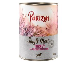 Purizon Single Meat 24 x 400 g - Pollo con fiori di camomilla