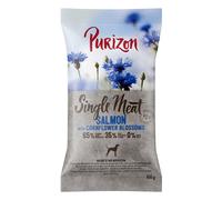 Confezione prova! Purizon Crocchette, Alimenti umidi e Snack per cane - 100 g crocchette Single Meat Adult Salmone con spinaci