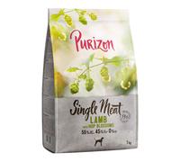Purizon Single Meat Agnello con piselli e fiori di luppolo Crocchette cane - 1 kg