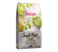 10 kg + 2 kg gratis! 12 kg Purizon Crocchette senza cereali per cane - Single Meat Adult Agnello con piselli e fiori di luppolo