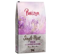 Purizon Single Meat Anatra con Fiori di lavanda Crocchette per gatto - Set %: 2 x 6,5 kg
