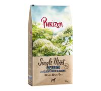 Purizon Single Meat Aringa con Fiori di sambuco Crocchette per cane - 12 kg