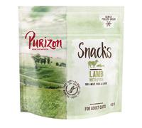 2 + 1 gratis! 3 x 40 g Purizon Snack per gatti - senza cereali - Mix: Pollo & Pesce, Pesce & Manzo, Agnello & Pesce