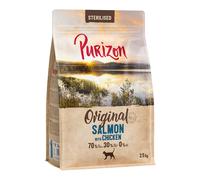 Purizon Sterilised Adult Salmone con Pollo - senza cereali Crocchette gatto - 2,5 kg
