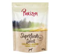 Purizon Superfoods Snack per cane - Set %: 3 x 100 g Salmone con aringa, carota e more