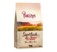 Purizon Superfoods Manzo con Bufalo, piselli e melagrana - Set %: 2 x 6,5 kg