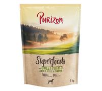 Purizon Superfoods Veggie Patate dolci con Lenticchie, Mela e Zucca - Set %: 4 x 1 kg
