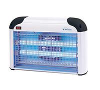 PURLINE Uccide insetti murale con luce ultravioletta da collocare a parete o soffitto, lampada UV 2 x 6 W, ideale per 50 m2 Consumo 20 W ZZAP Turbo 3