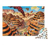 Purnululu Bungle Bungle Apiario Blitz Puzzle in Legno Impermeabile DIY Puzzles Da 1000 Pezzi Per Adulti Colorati Per Decorazioni Domestiche