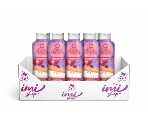 Puro Amore Bagnodoccia Dolci e Coccole Cheesecake ai Frutti di Bosco, 650ml Confezione da 3 o 6, Fragranza Dolce (6 Bagno Schiuma)