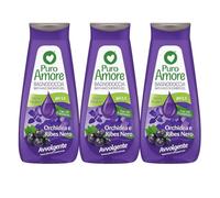 Puro Amore Bagnodoccia Nutriente Orchidea e iris - Con Oli Essenziali, pH 5.5, Senza Parabeni - Disponibile in Confezioni da 3, 6, 9 o 12 Pezzi (3)