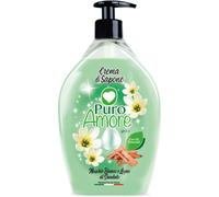PURO AMORE Muschio Bianco e Legno di Sandalo Crema di sapone 750 ml