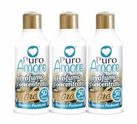 Puro Amore Profumo Concentrato Oro per Bucato e Pavimenti - Fragranza Calda e Raffinata, Essenza Intensa e Persistente, fino a 50 Lavaggi (3)