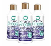 Puro Amore Profumo Concentrato Viola per Bucato e Pavimenti - Fragranza Fiorita e Rilassante, Essenza Intensa e Persistente, fino a 50 Lavaggi (3)