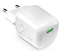 Puro Caricabatterie USB Type-C MINIPRO 20W GaN White PUFCMTCUSBC20WGWHI