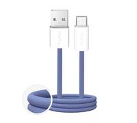 Puro - Cavo In Tessuto Fabrik Da Usb-a A Usb-c-blue Lagoon Puro