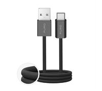 Puro - Cavo In Tessuto Fabrik Da Usb-a A Usb-c-nero Puro