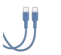 Puro - Cavo In Tpe Da Usb-c A Usb-c, 1,5m, 2.0, 25w-ice Blue Puro